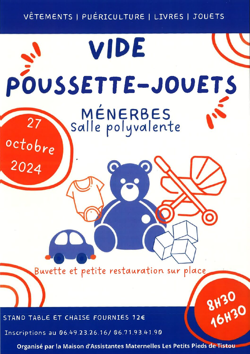 Vide poussette-jouets