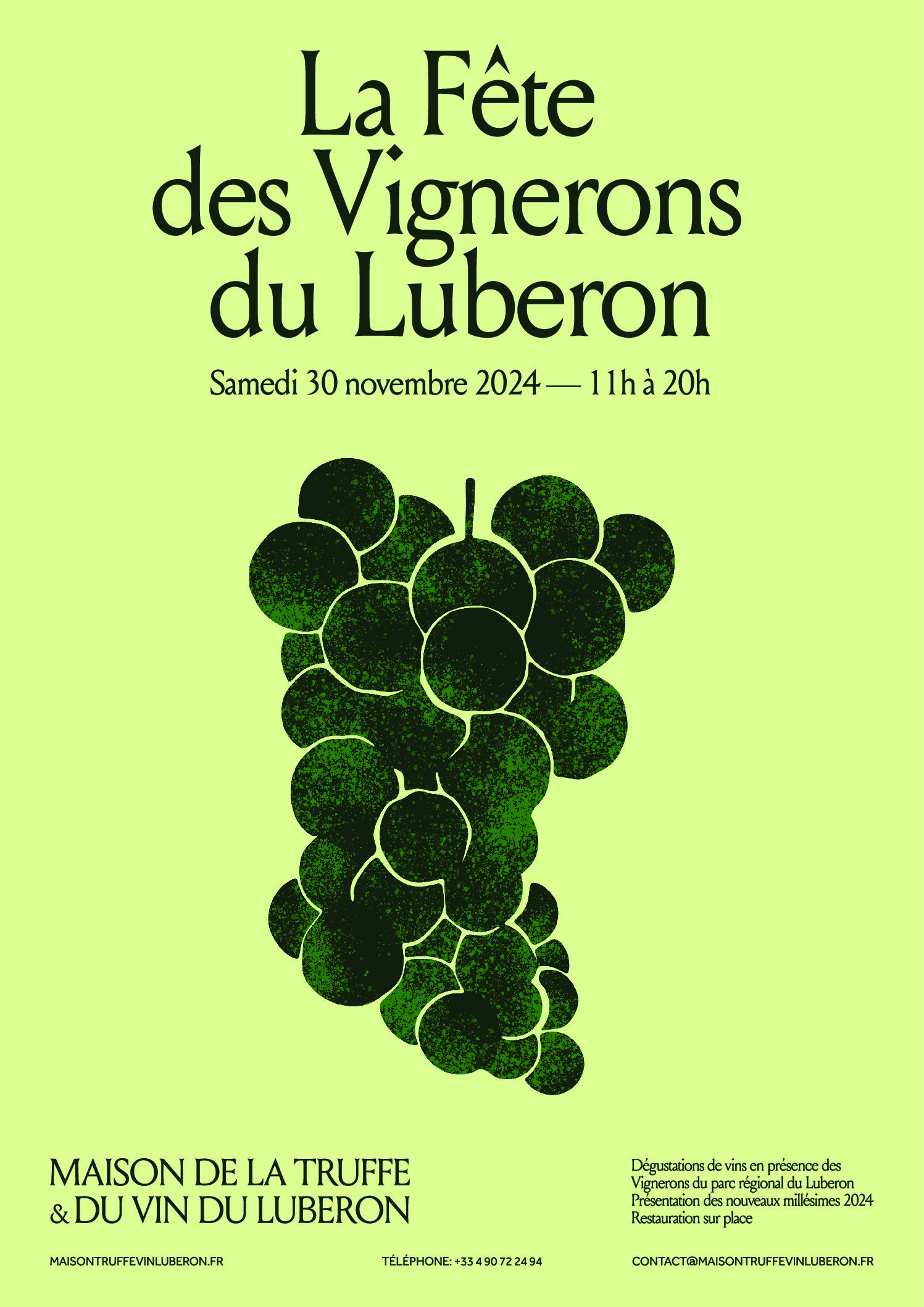 Fête des vignerons à la Maison de la Truffe et du Vin