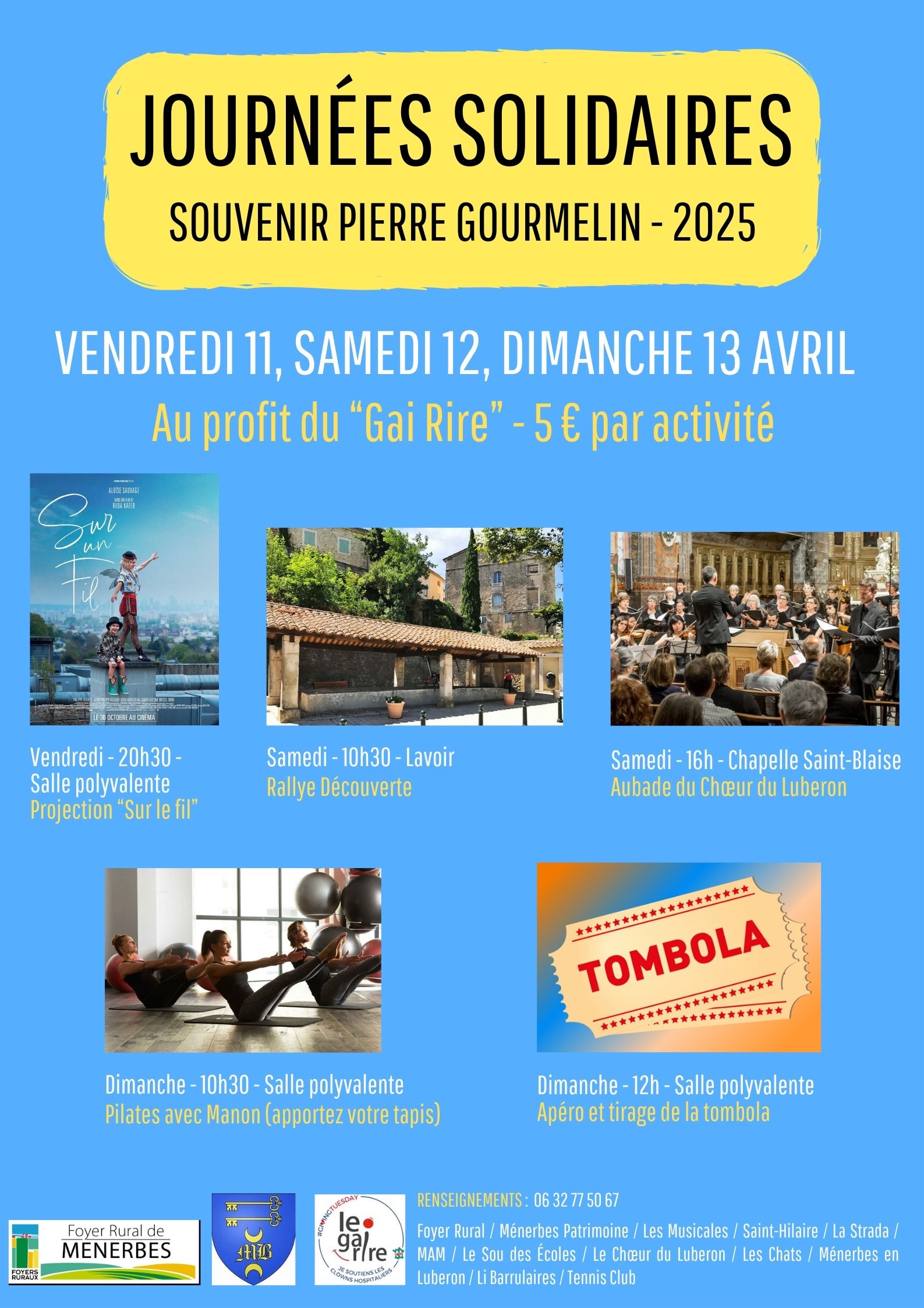 LES JOURNÉES SOLIDAIRES - SOUVENIR PIERRE GOURMELIN - 2025